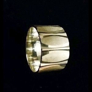 925 Sterling Silver Wide Ring/Band ~7-7.25 size